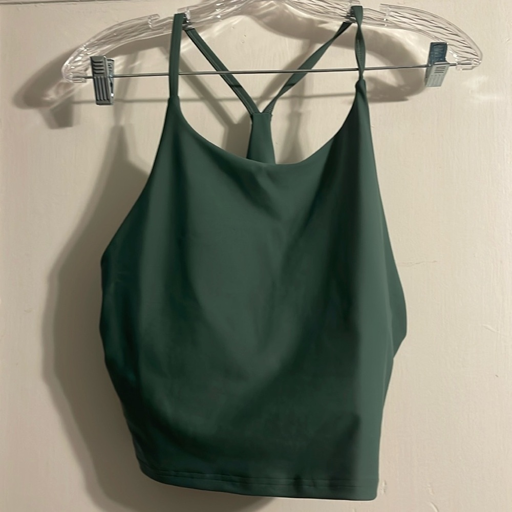 Green Old Navy Sports bra